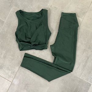 Aerie offline Ribbed leggings - Green